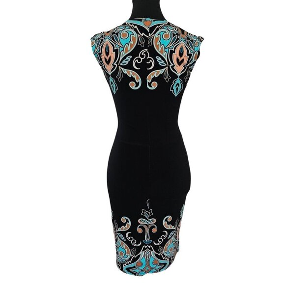 Le Chateau Women's Slip Dress, XXS, Midi Length, Sleeveless V-Neck - Picture 2 of 16